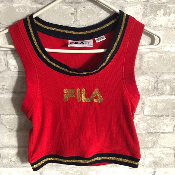 FILA red crop top - Picture 2 of 3